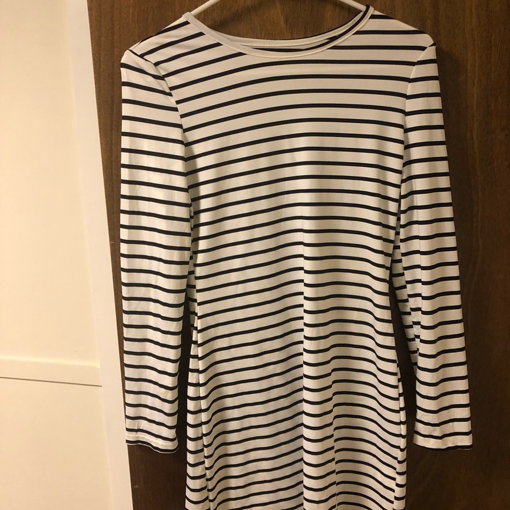 Long Sleeve Striped Dress size small